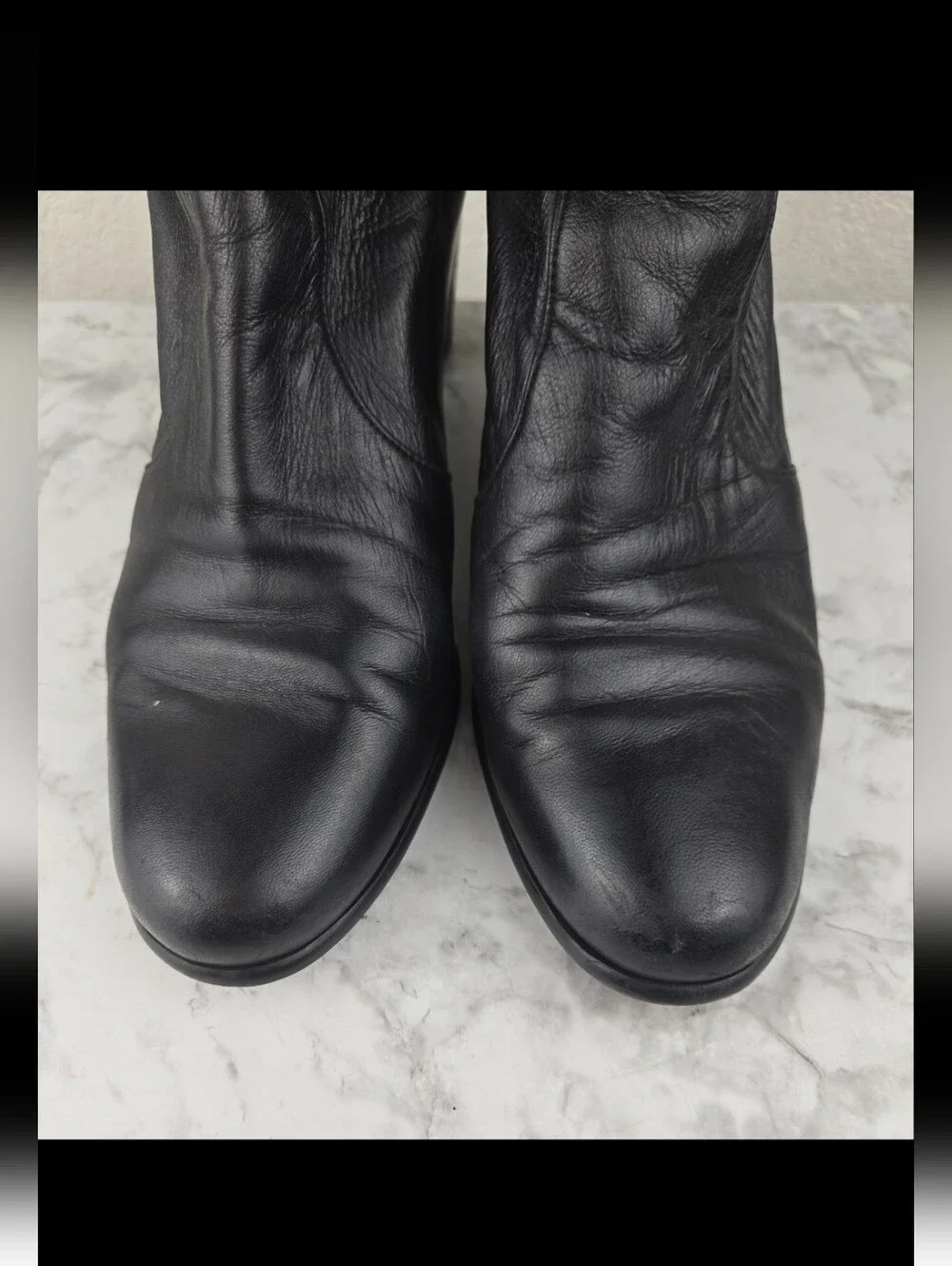 Stuart Weitzman Black Leather Boots